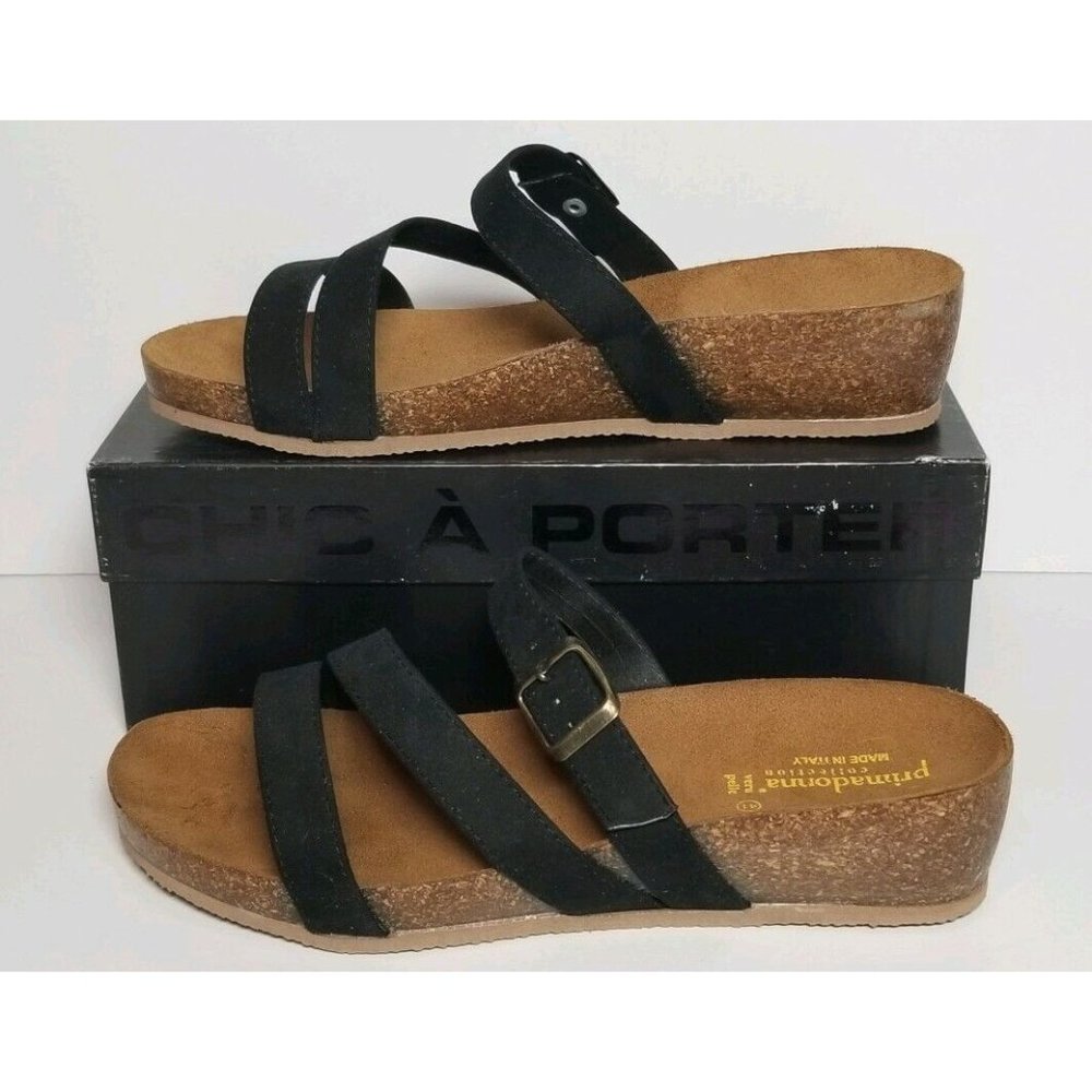 PRIMADONNA COLLECTION  WOMEN SIZE EURO 41 SANDALS  NEW / BOX  PD0199 13281